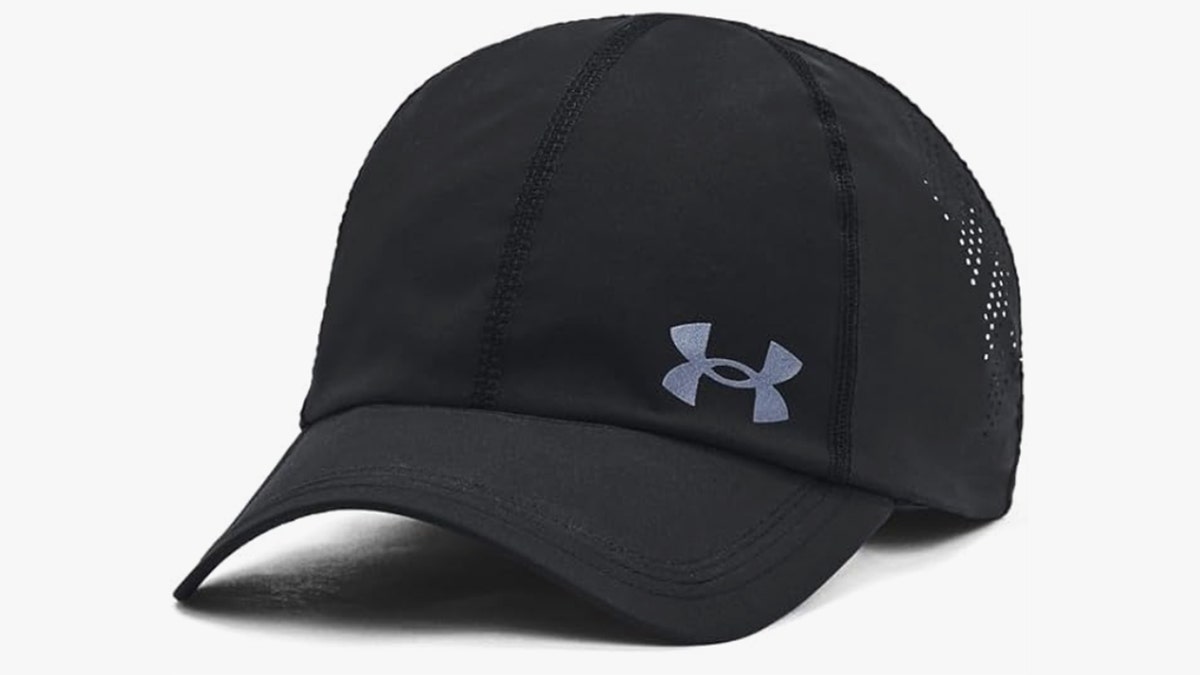 The Under Armor Running Hat is available on Amazon